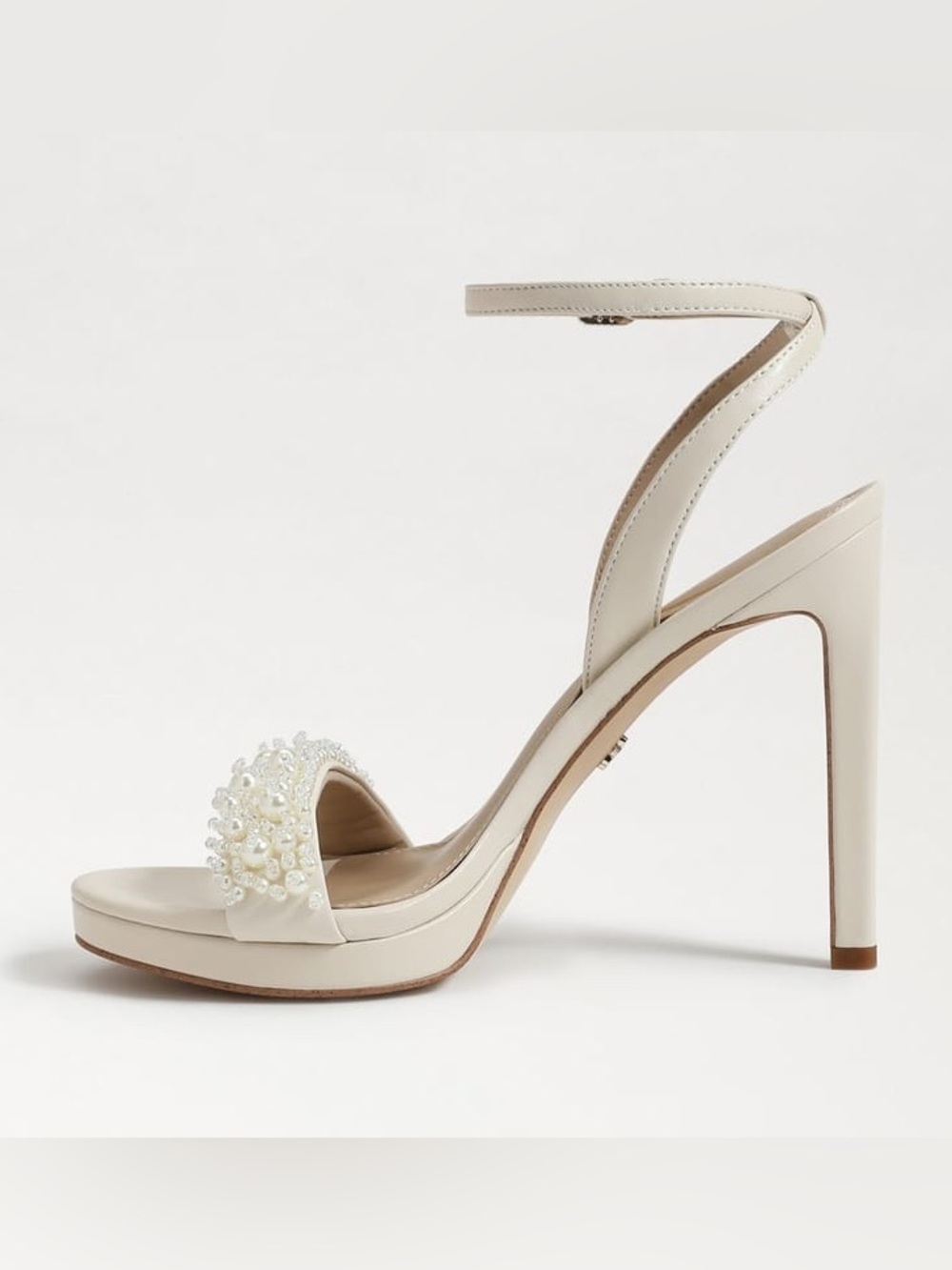 ♥️♥️ Sam Edelman Women's Jade Perla/ Ivory Lea Sandals Size 10M - Picture 4 of 7